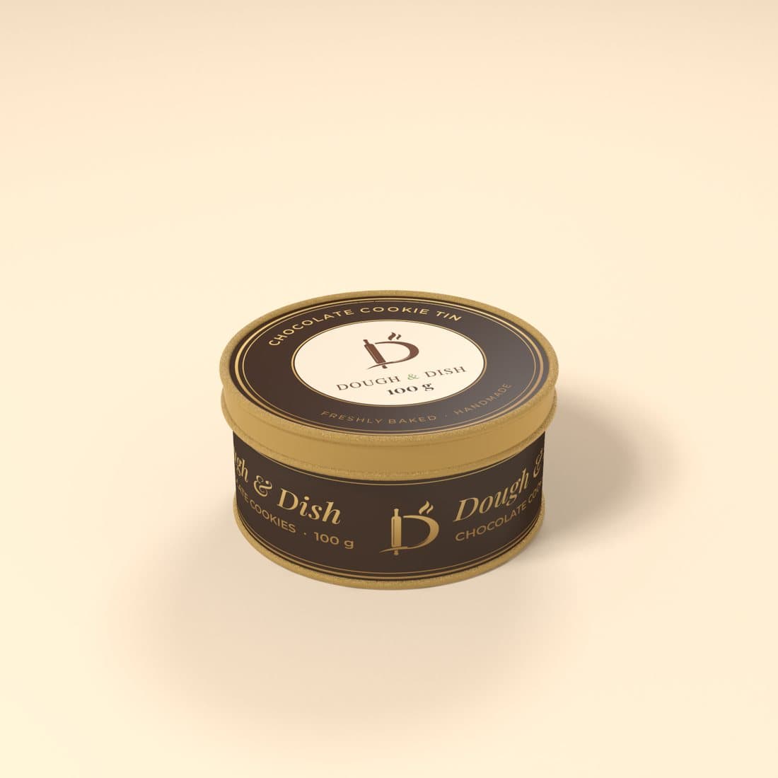 Chocolate Cookie Tin