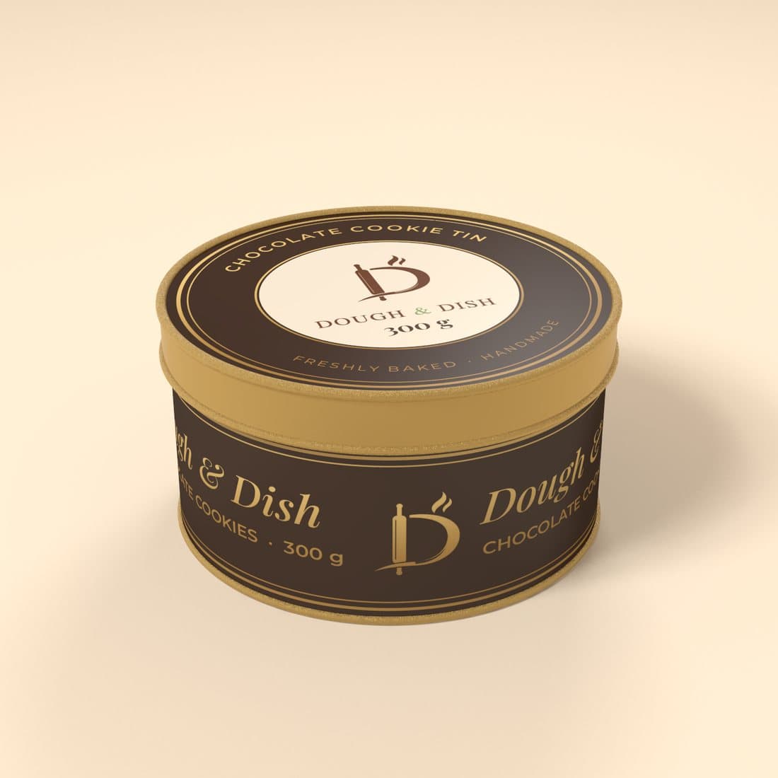 Chocolate Cookie Tin