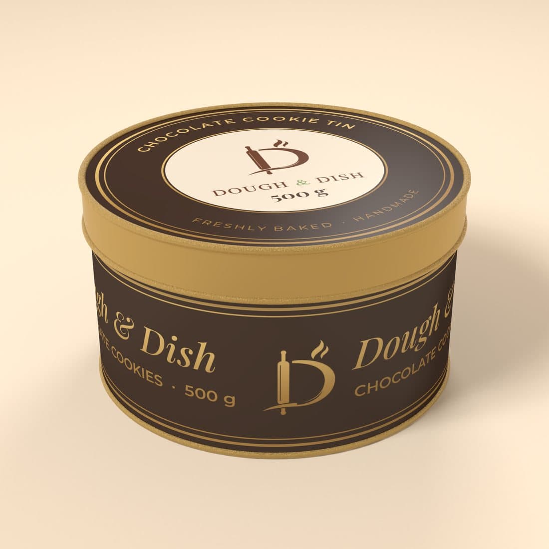 Chocolate Cookie Tin