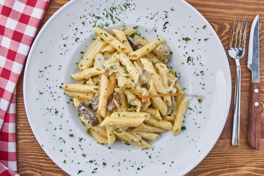 White Sauce Pasta